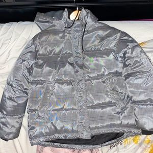 Women’s Forever 21 Grey Puffer Jacket